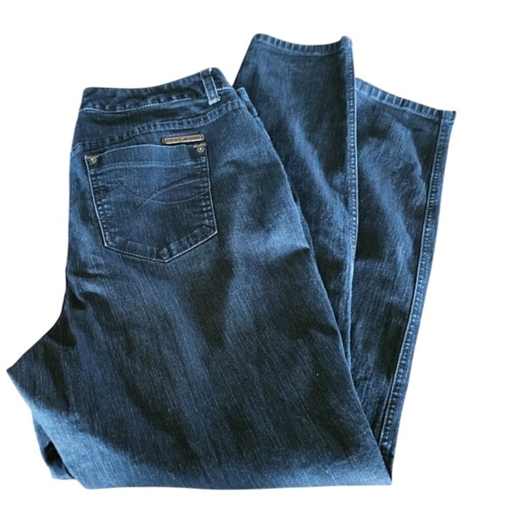 DKNY Blue Denim Jeggings 16 Stretch‎ Skinny Jeans High Rise Polished Comfort